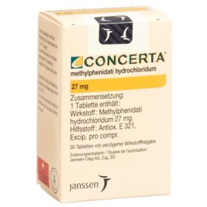 Comprar Concerta 18 mg